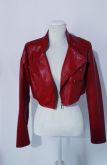 Crooped Jacket Red